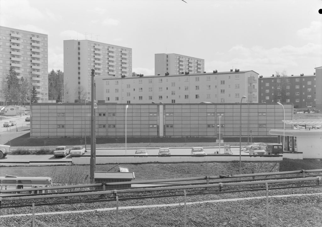 Bøler samfunnshus og svømmebasseng. *** Local Caption *** Fehn, Sverre, arkitekt (1924-2009)